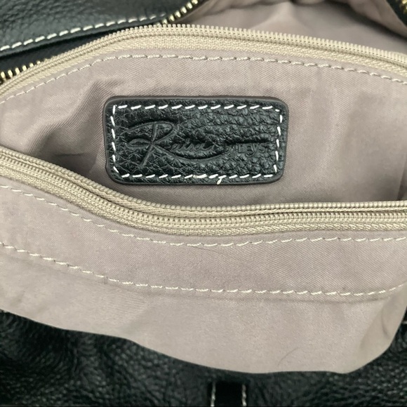 RAISA HEYS Soft Leather Bag Satchel Overnight Bag - Picture 8 of 10